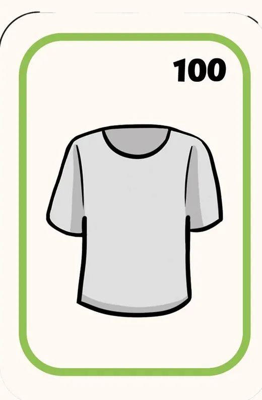 Grey t-shirt, 100